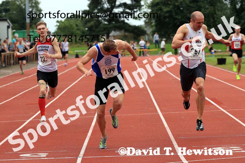The 100 metres, Wednesday, july 24th, 2024 NEGP 5, Monkton Stadium.  Photo: David T. Hewitson/Sports for All Pics